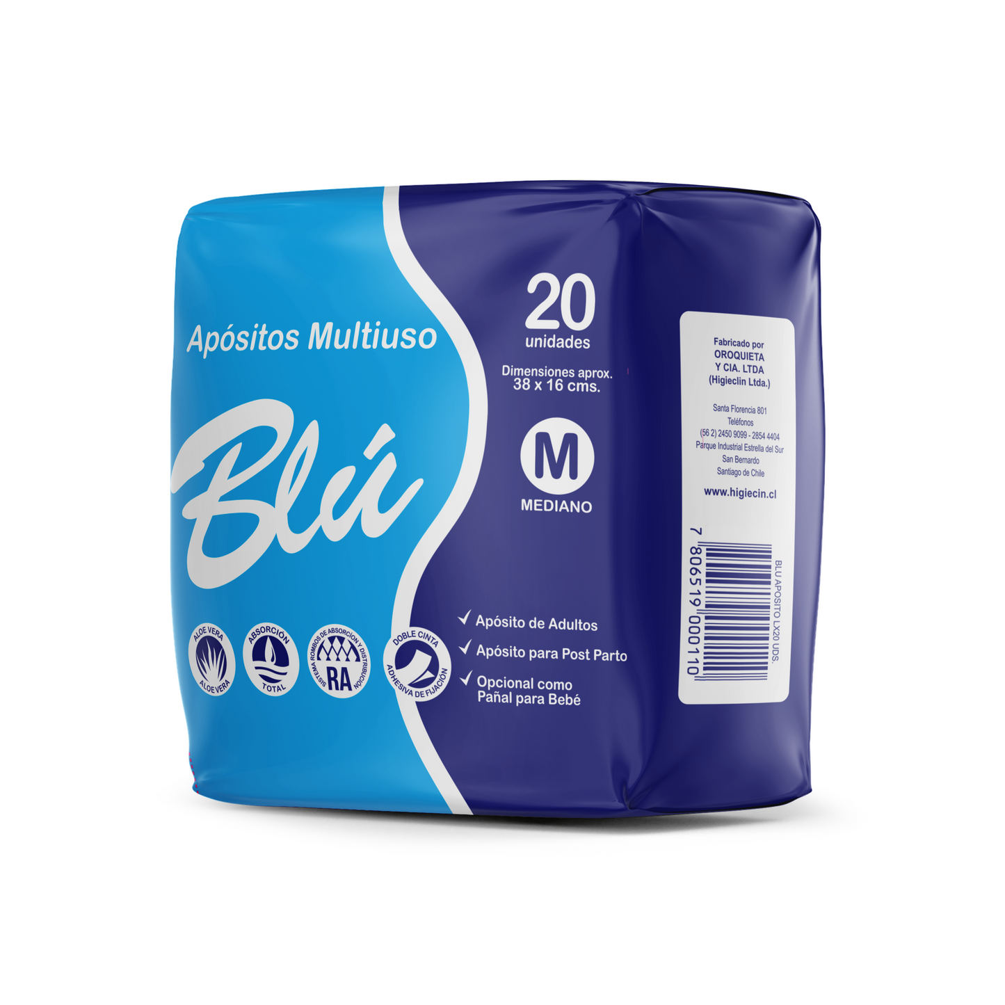 Blú Apósito M - 20 unidades